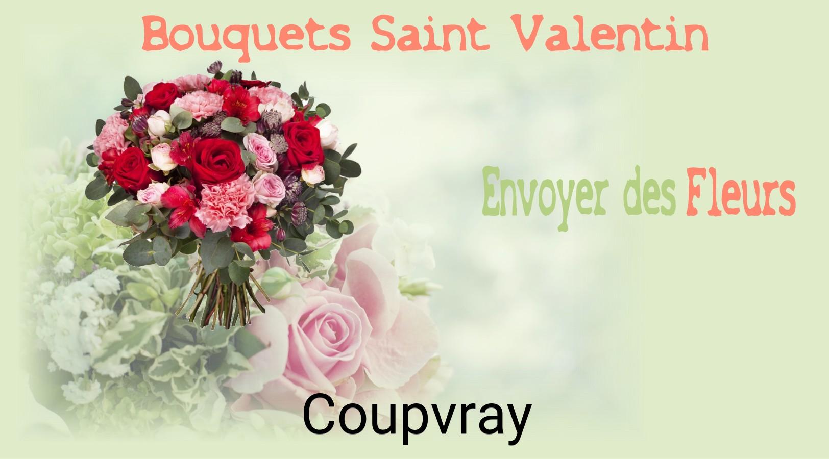 Roses de Saint-Valentin livrées à Coupvray